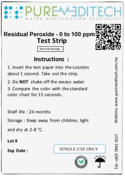 Residual Peroxide Test Strip (Peroxy)